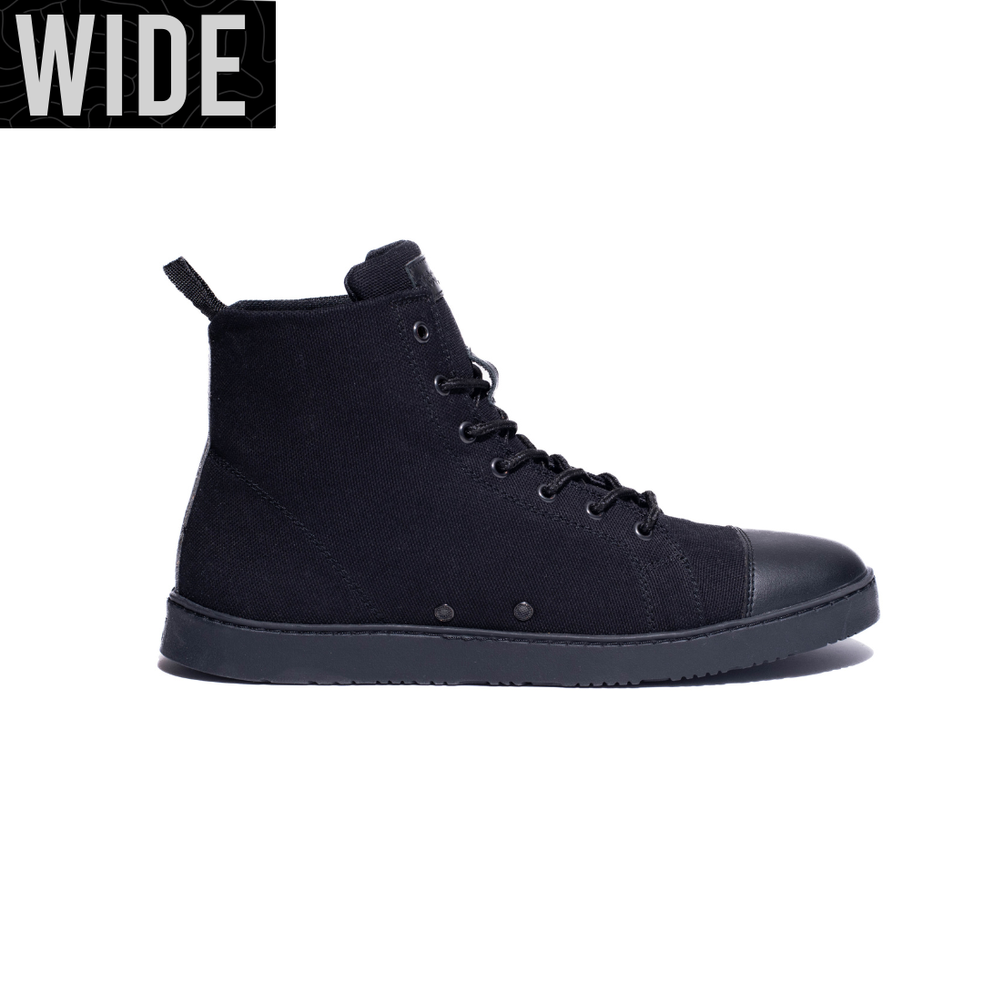 【WOOHWA】2-WAY SUEDE OPS Voyager II: Black Slip-Resistant Soft Toe Work Boots | Shoes
